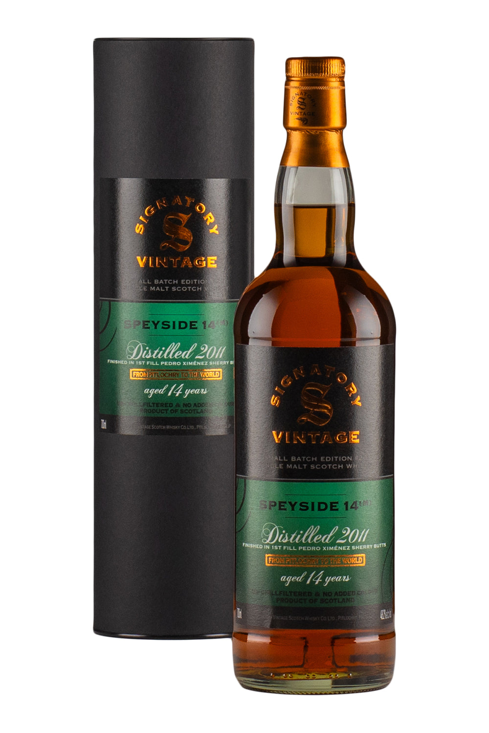 Speyside (M) 14 Year Old Signatory 100 Proof