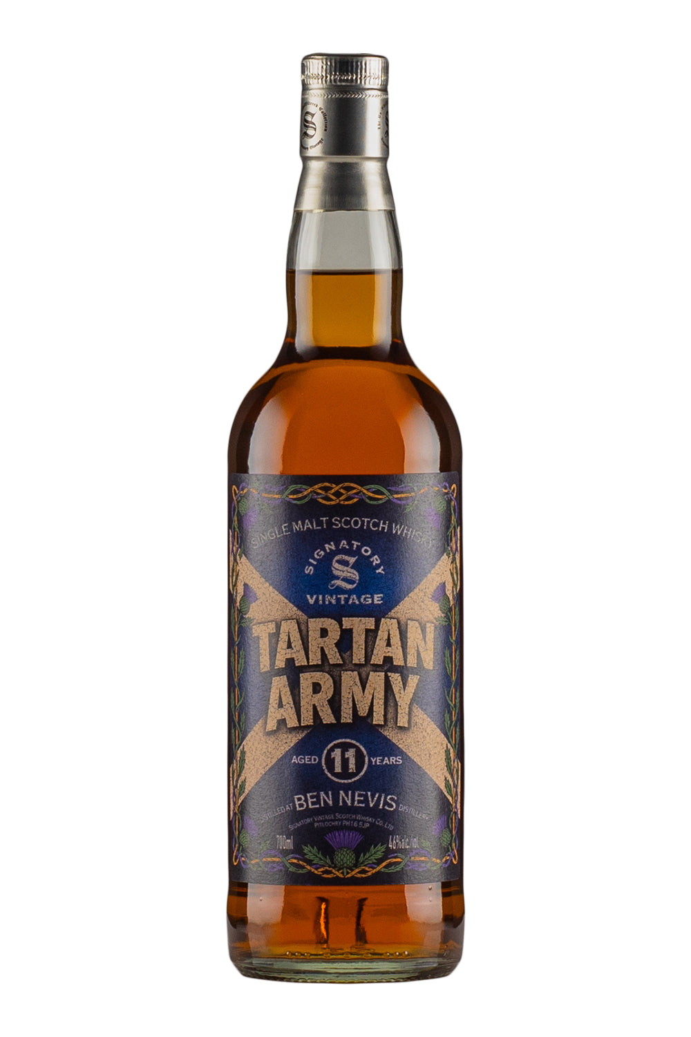Ben Nevis 11 Year Old Tartan Army Signatory