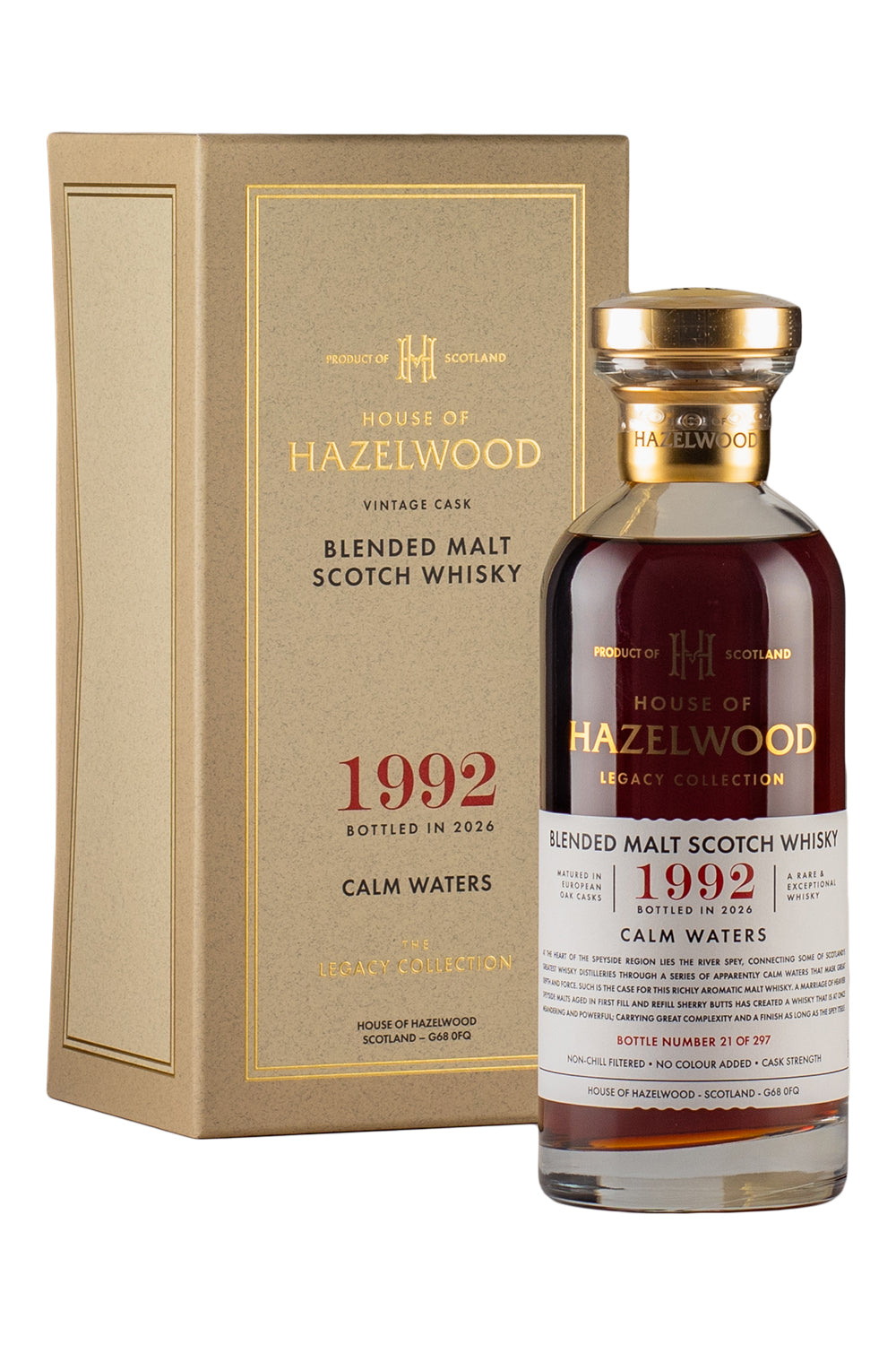 Calm Waters 34 Year Old House of Hazelwood Legacy Collection 1992