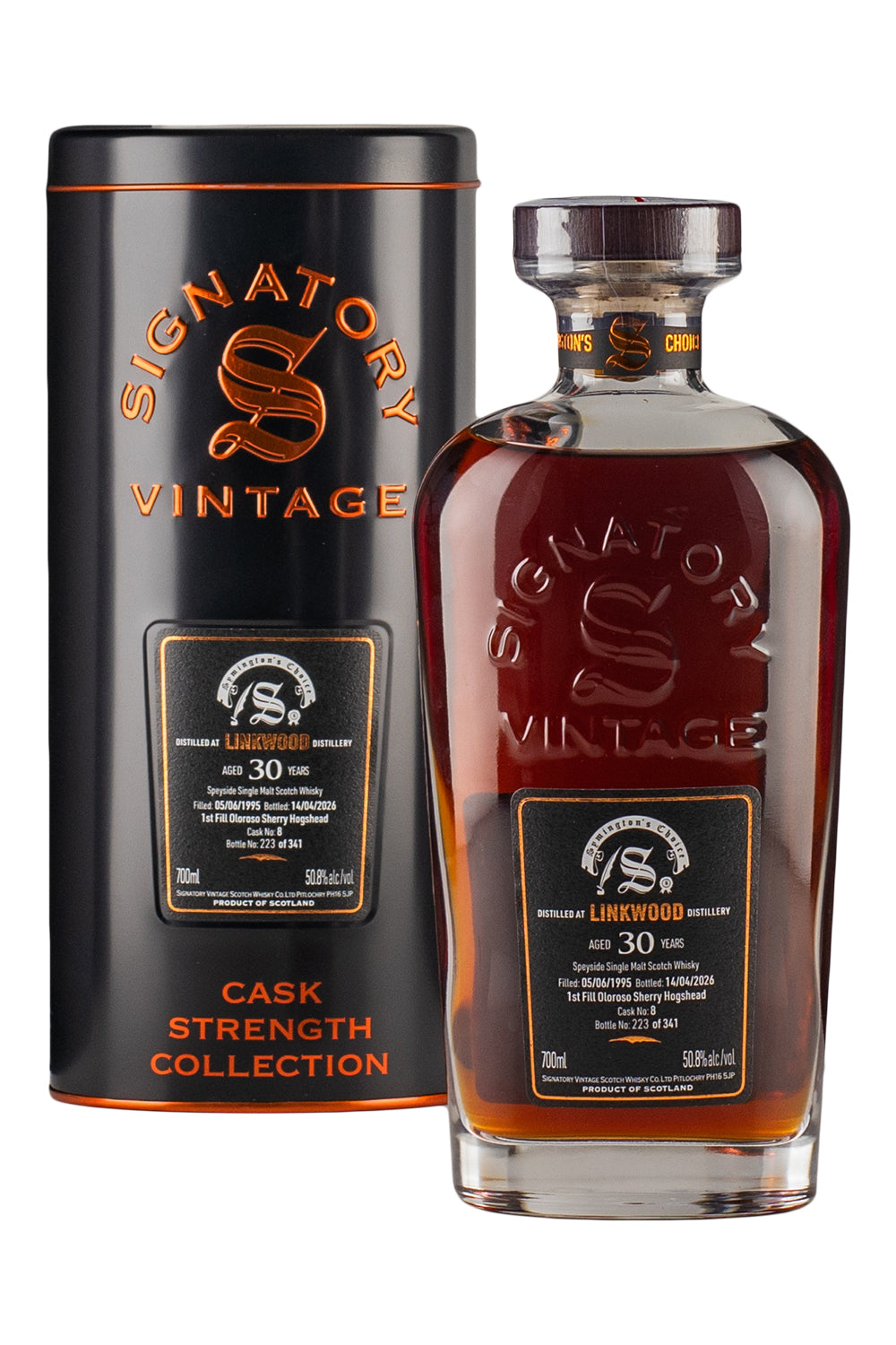 Linkwood 30 Year Old Symington`s Choice Signatory 1995