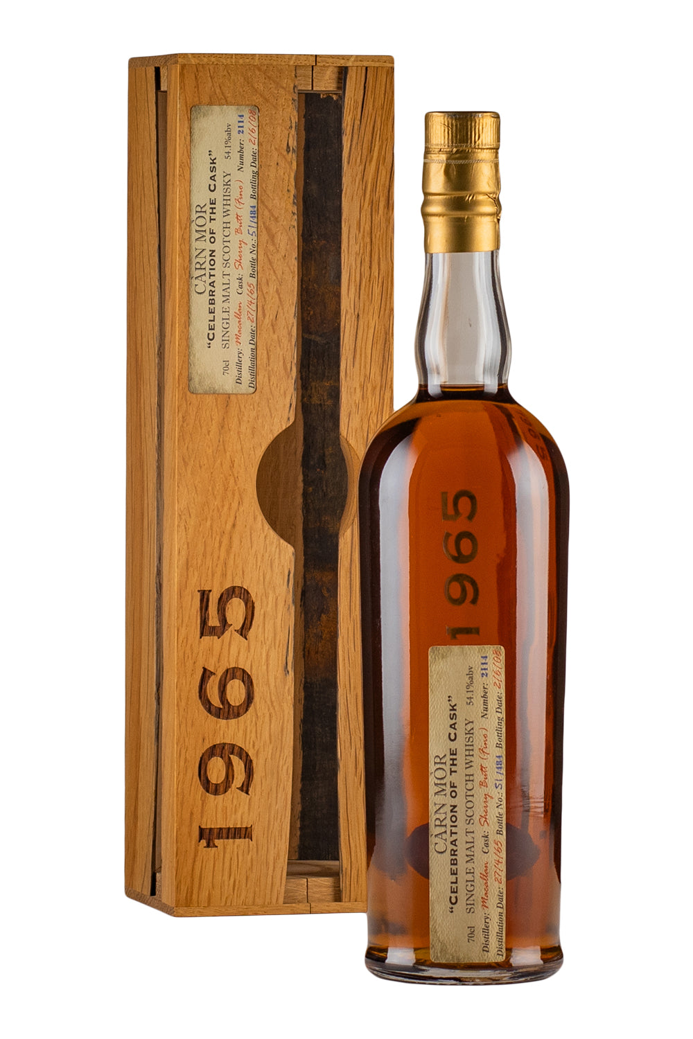 Macallan 43 Years Old Carn Mor Celebration of the Cask (Bottled 2008) 1965