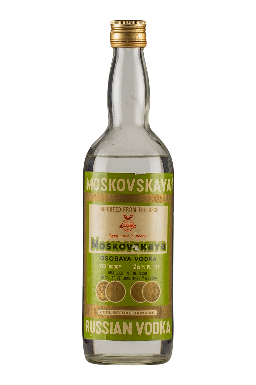 Moskovskaya Vodka c. 1960s