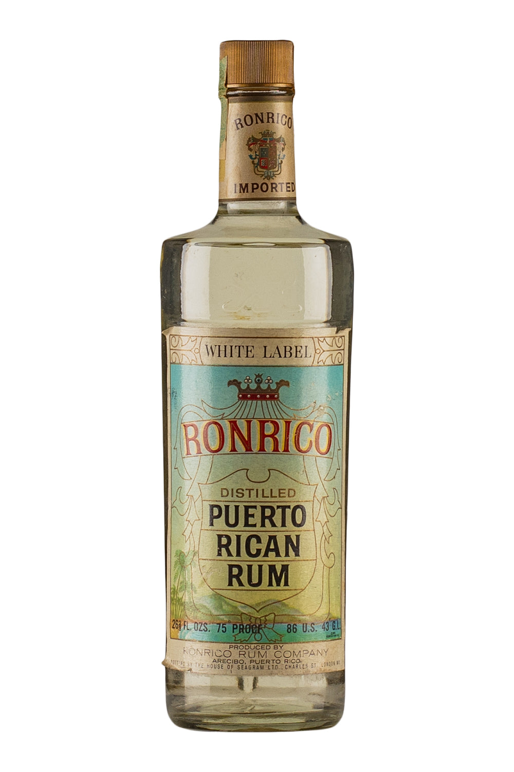 Ronrico White Label c. 1970s