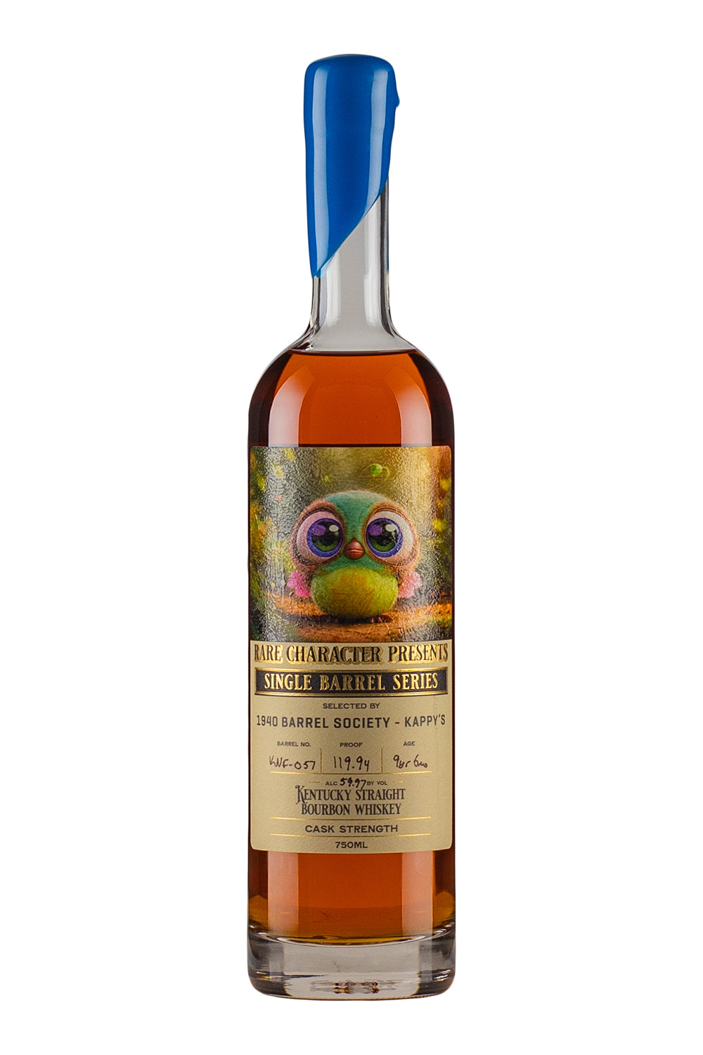Rare Character Bourbon Small Bird Label
