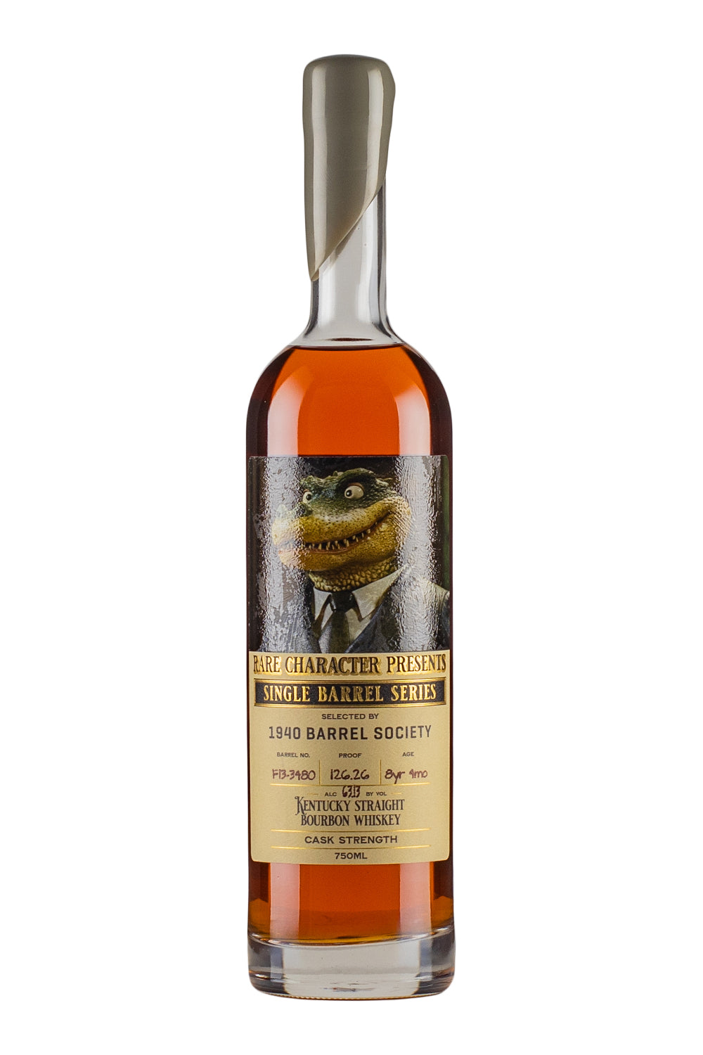 Rare Character Bourbon Alligator Label