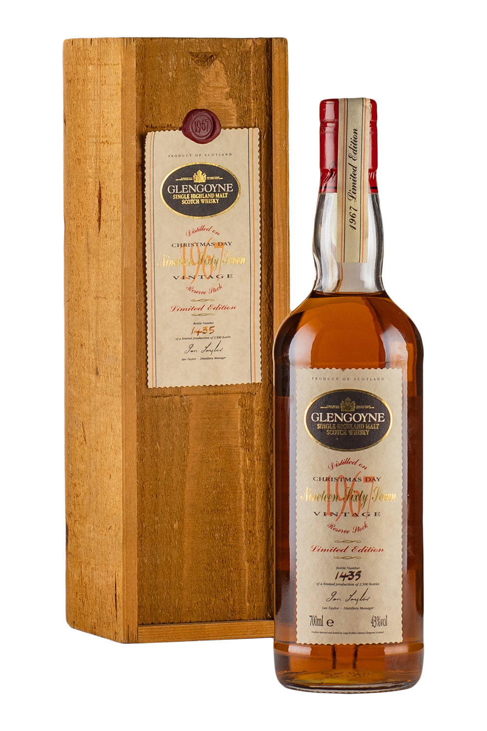 Glengoyne 24 Year Old Christmas Day Bottling 1967