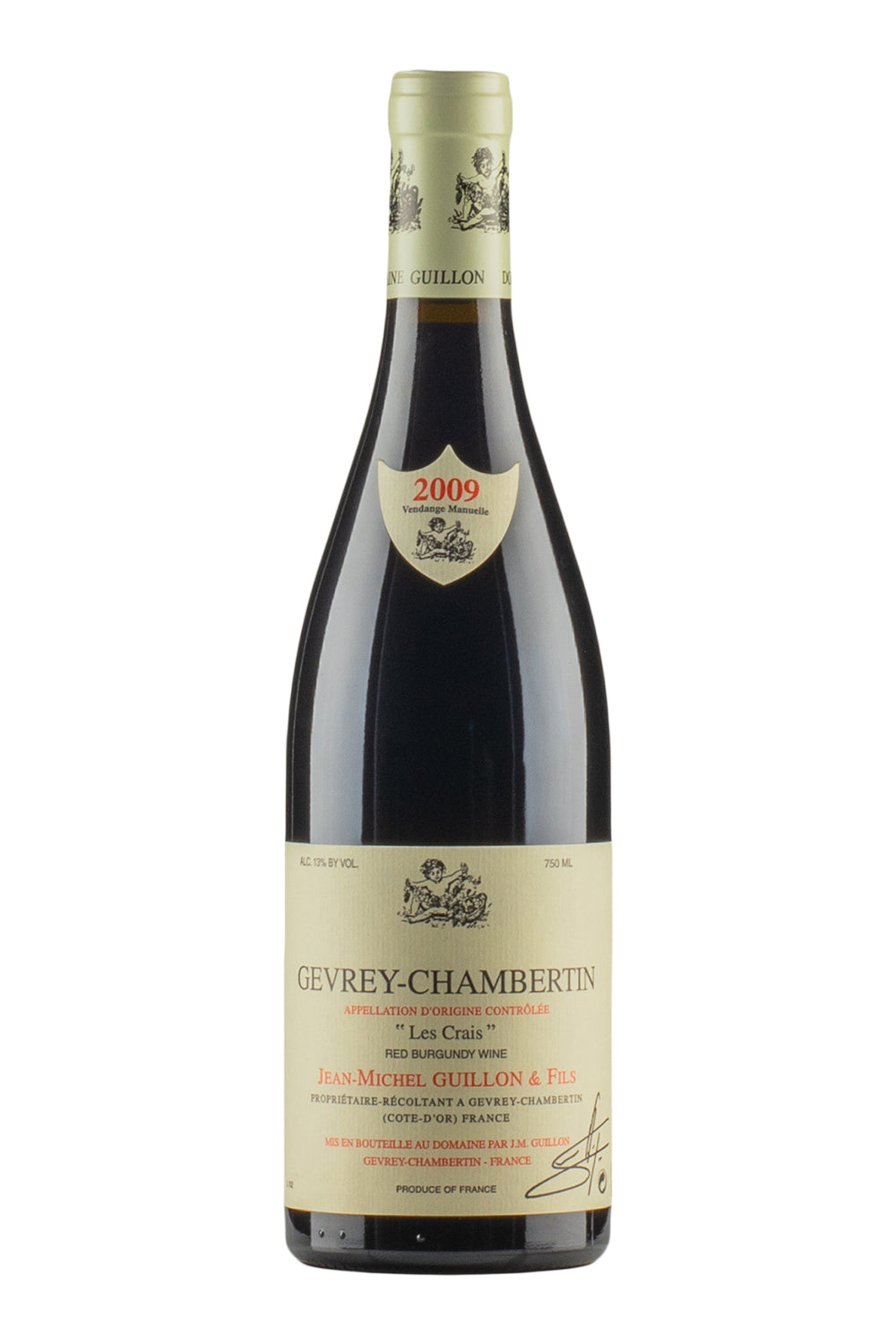 Gevrey Chambertin Les Crais Jean Michel Guillon 2009