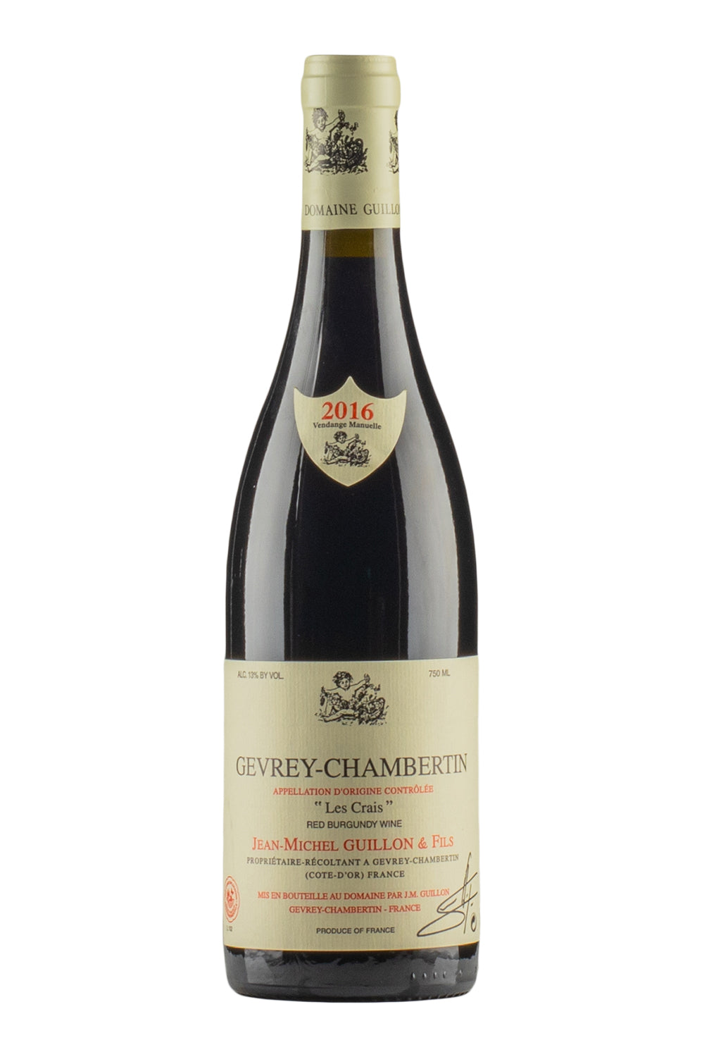 Gevrey Chambertin Les Crais Jean Michel Guillon 2016