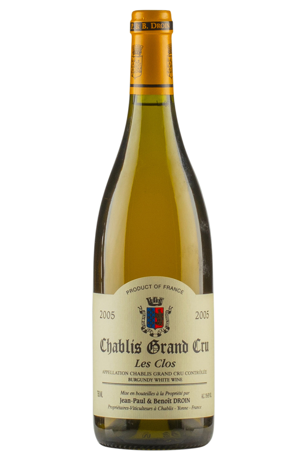 Chablis Les Clos Droin 2005