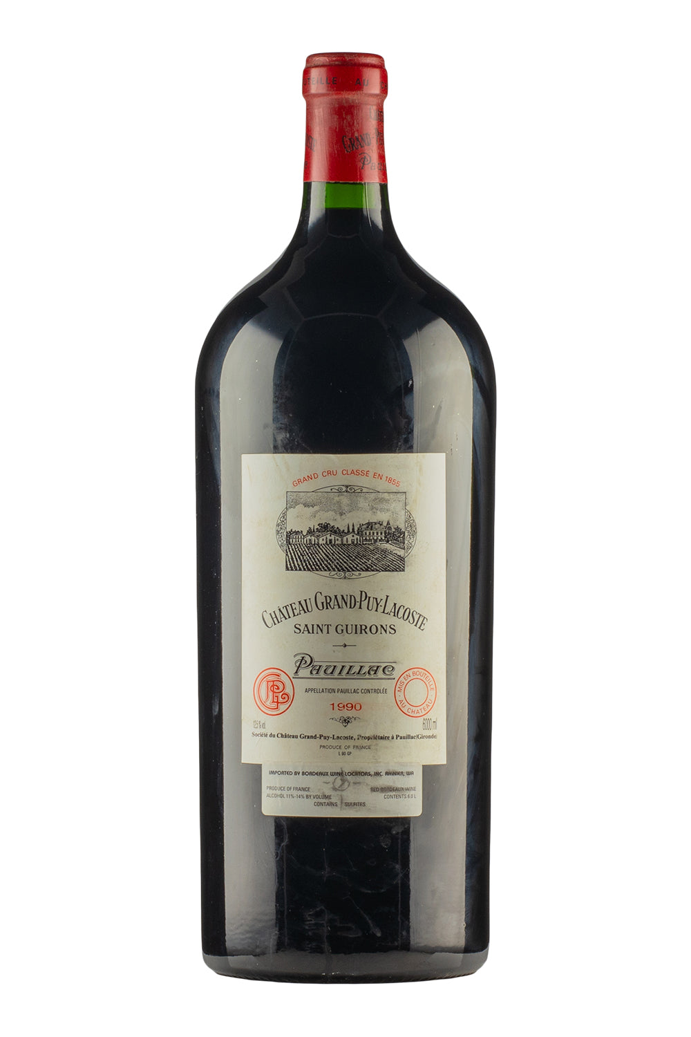 Grand Puy Lacoste 600cl 1990