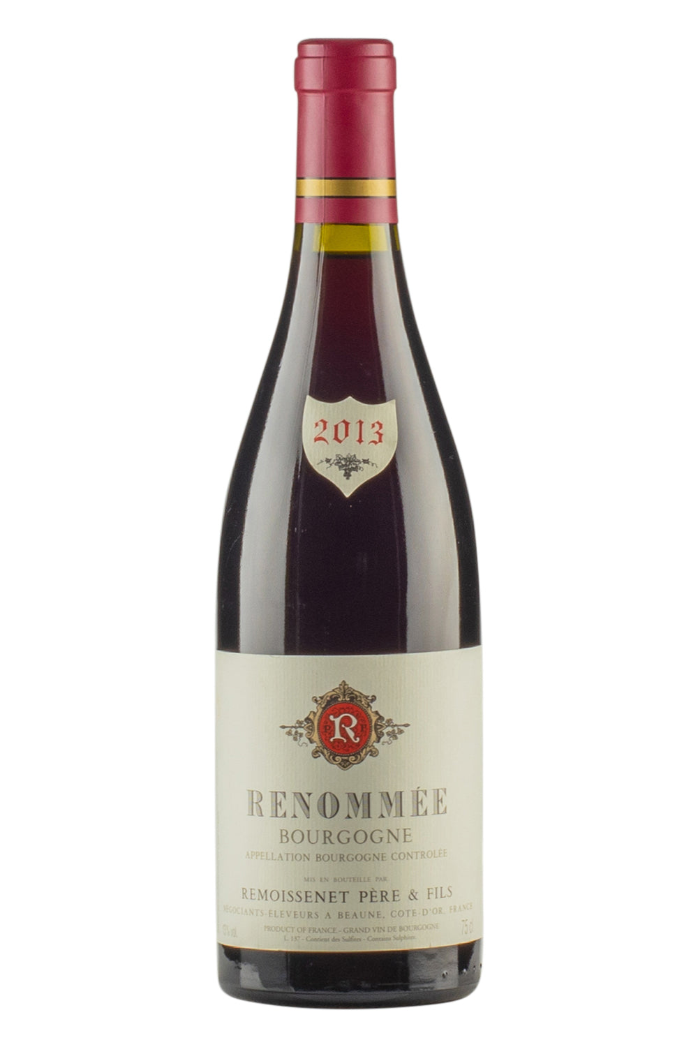 Bourgogne Rouge Renommee Remoissenet 2013
