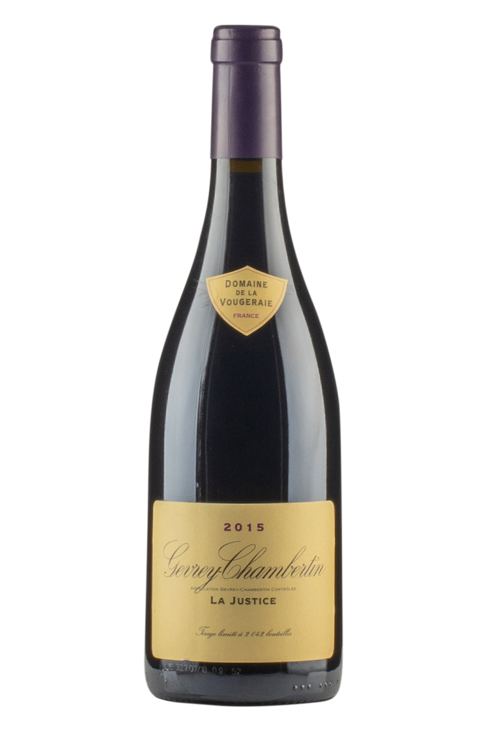 Gevrey Chambertin La Justice Vougeraie 2015