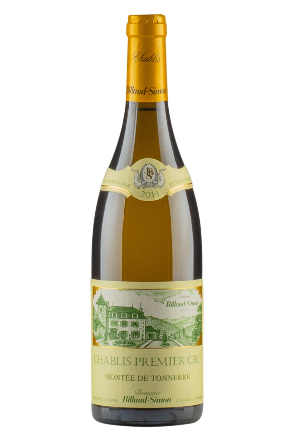 Chablis Montee de Tonnerre Billaud Simon 2014