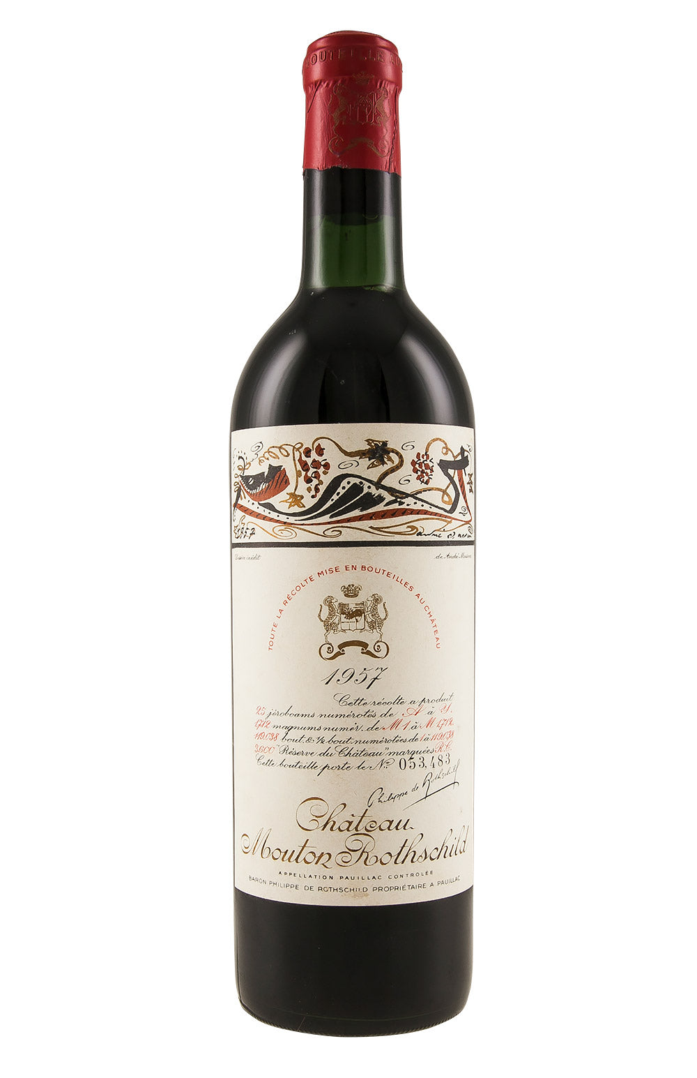 Mouton Rothschild 1957