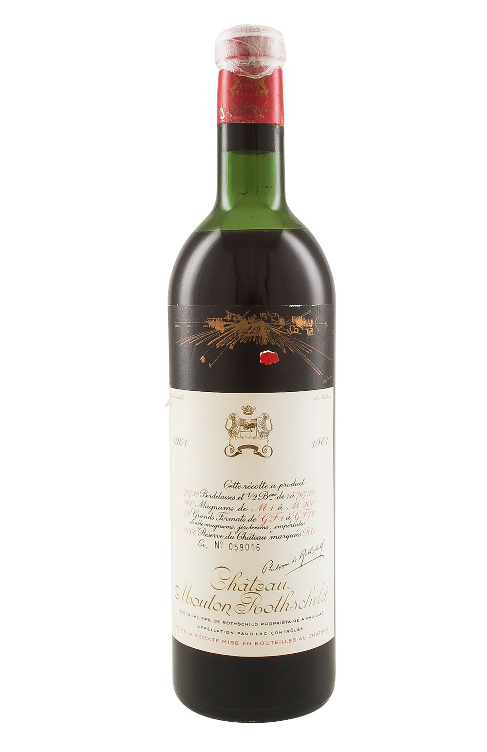 Mouton Rothschild 1961
