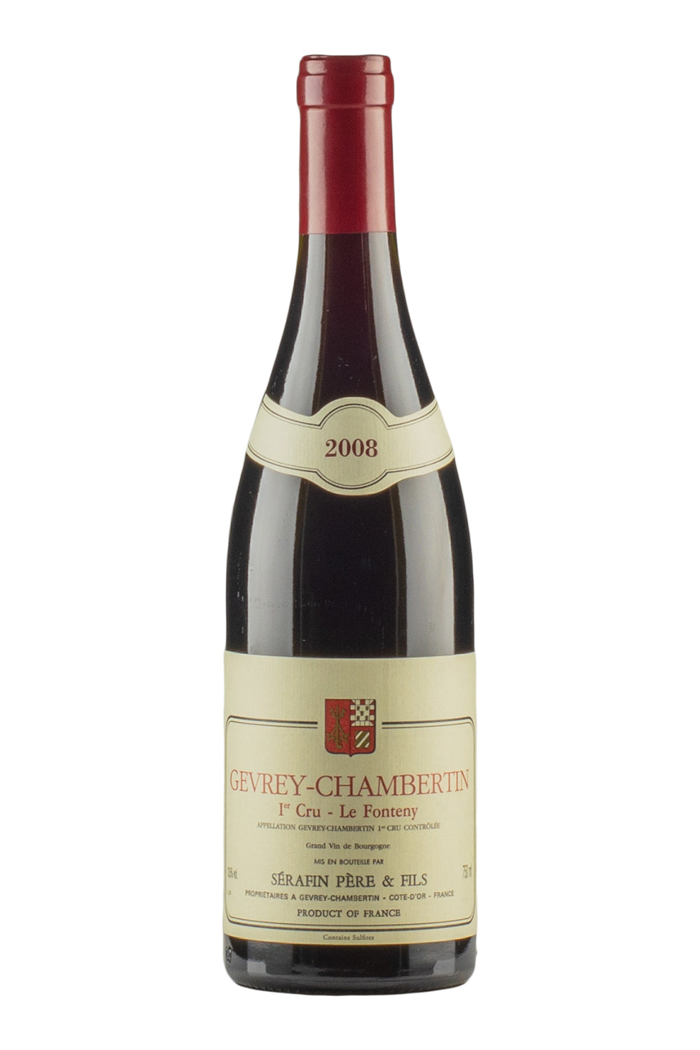 Gevrey Chambertin Le Fonteny Serafin 2008