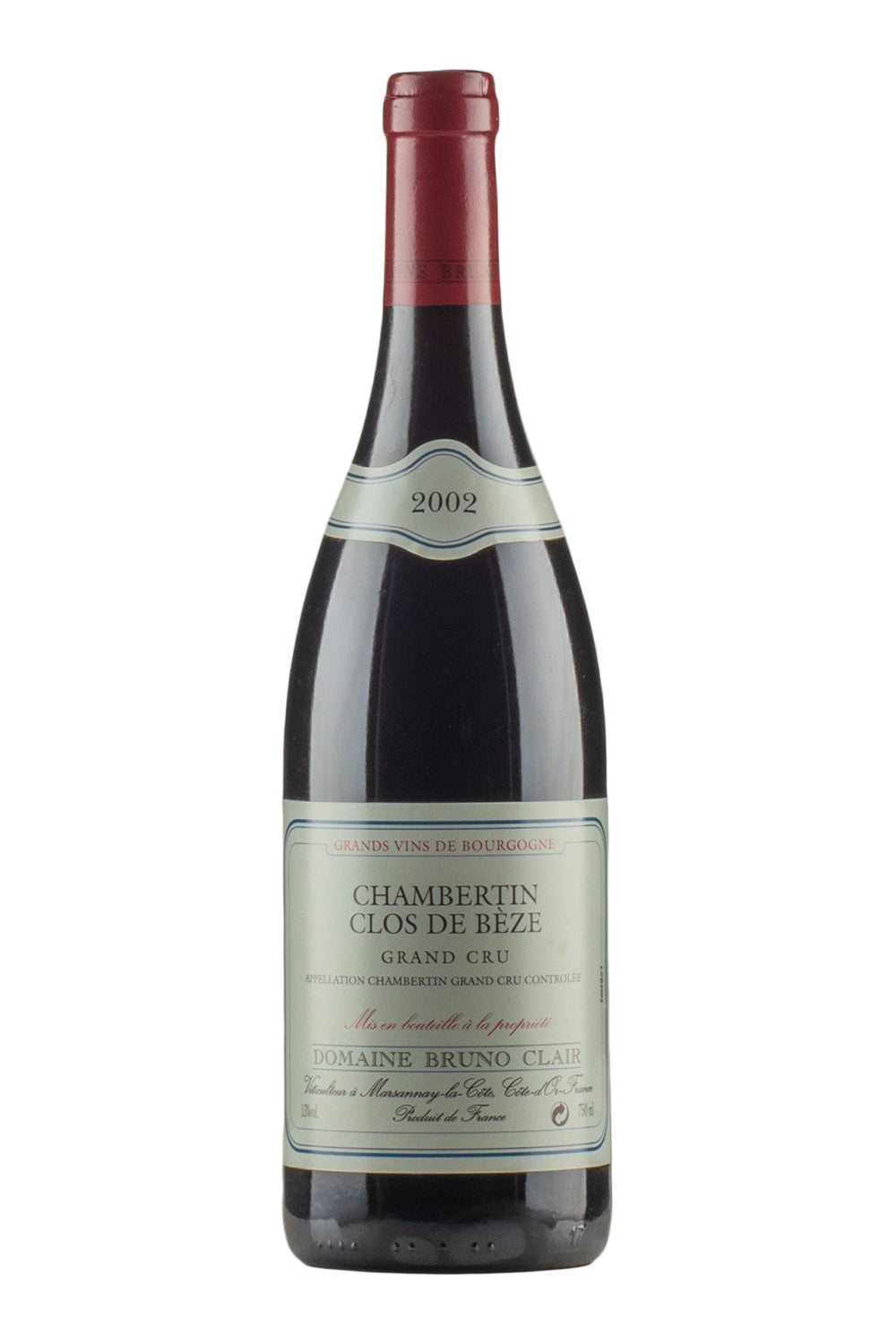 Chambertin Clos de Beze Bruno Clair 2002