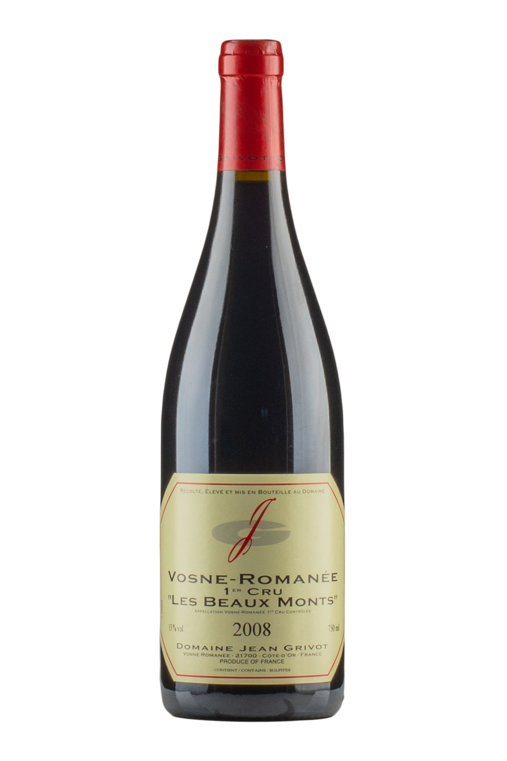 Vosne Romanee Les Beaux Monts Jean Grivot 2008