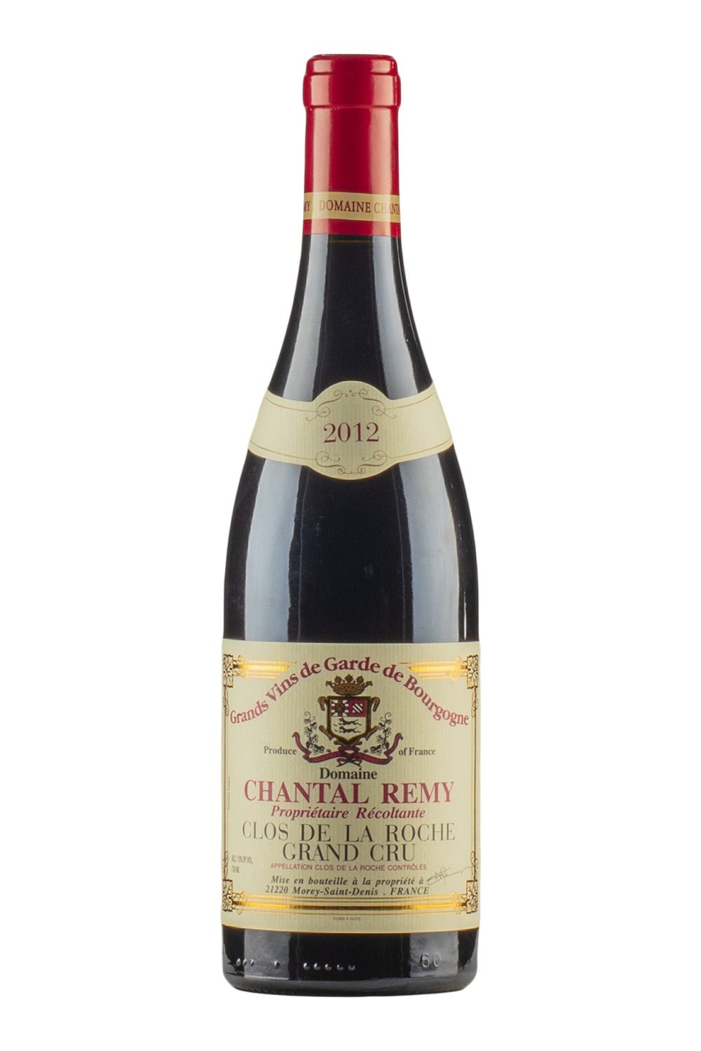 Clos de la Roche Chantal Remy 2012