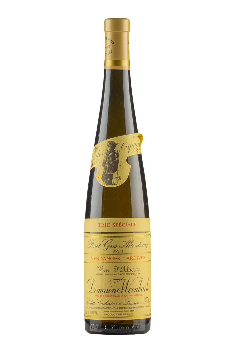Weinbach Altenbourg Pinot Gris Trie Speciale Vendanges Tardives 2008