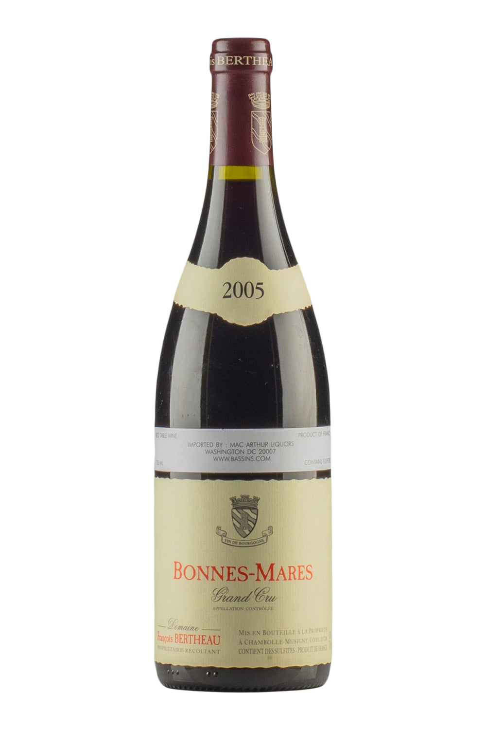 Bonnes Mares Francois Bertheau 2005