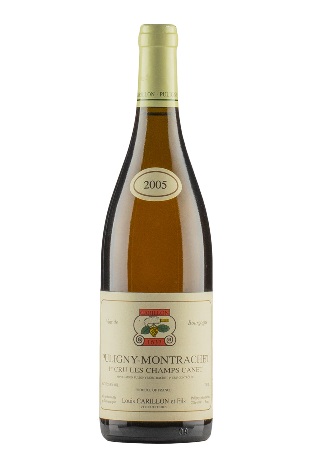 Puligny Montrachet Les Champs Canet Louis Carillon 2005