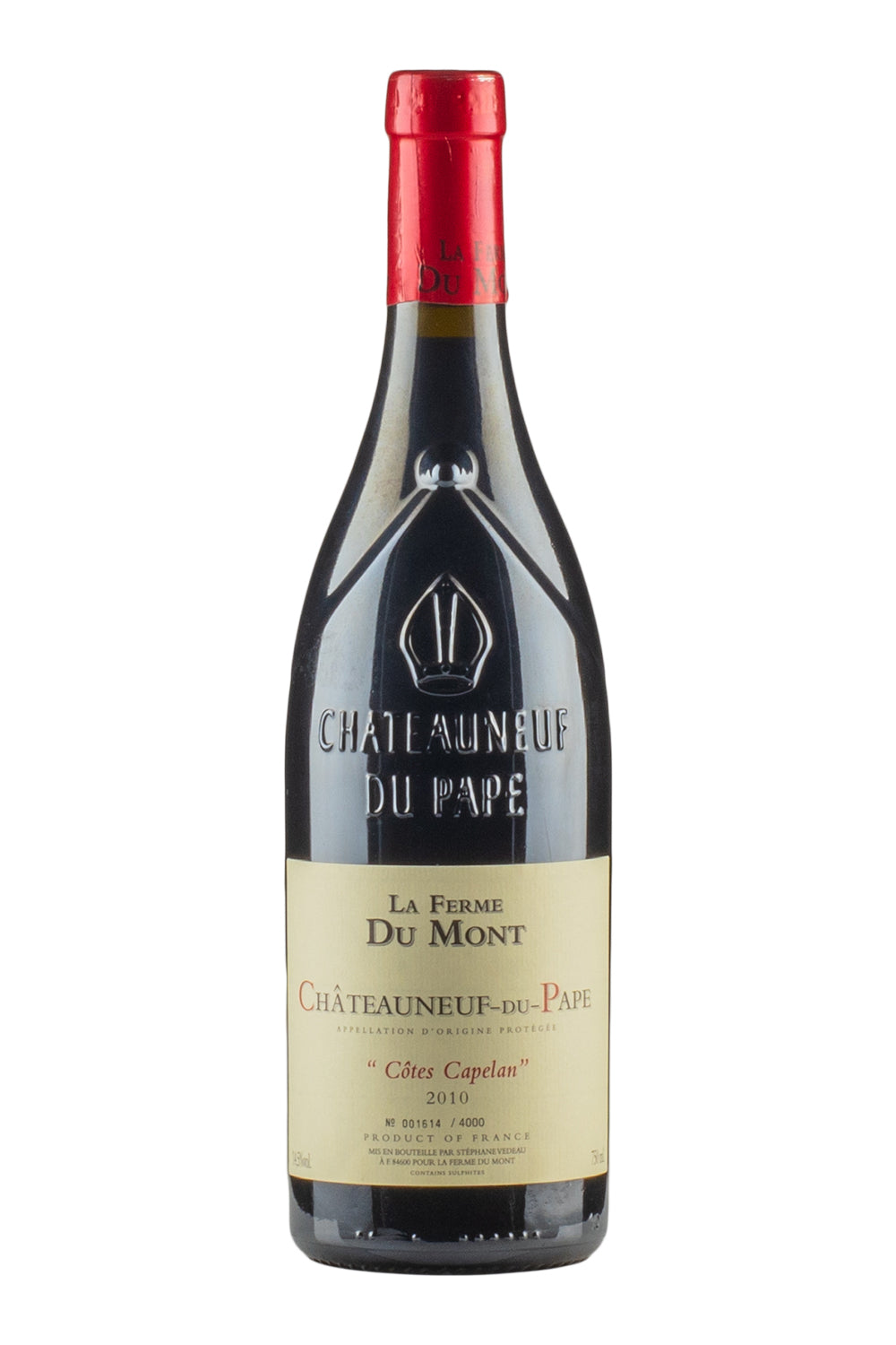 Chateauneuf du Pape Cotes Capelan La Ferme du Mont 2010