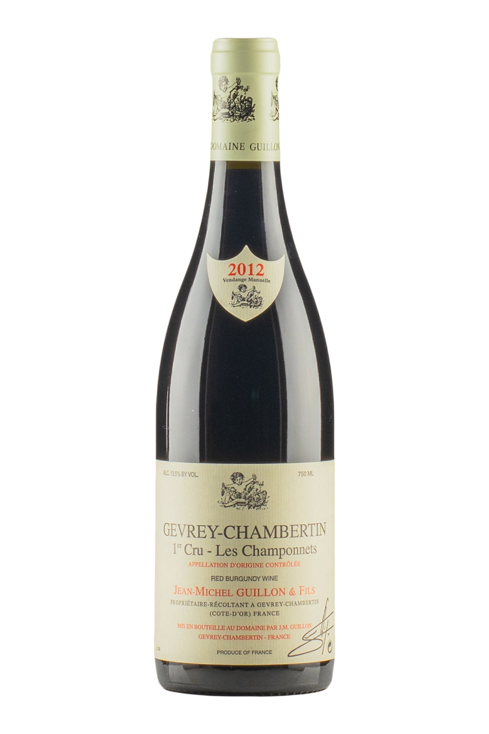 Gevrey Chambertin Les Champonnets Jean Michel Guillon 2012
