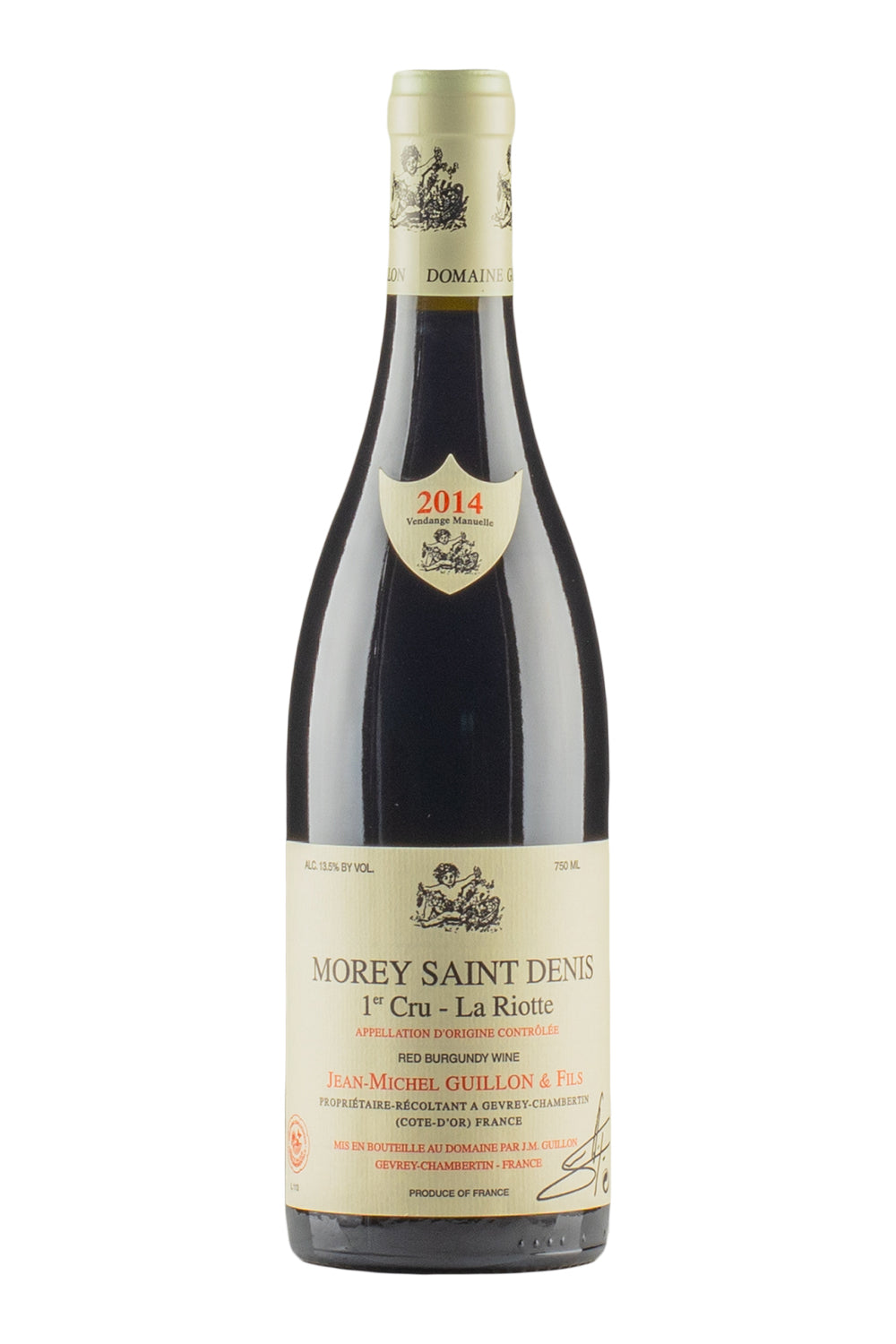 Morey St Denis La Riotte Jean Michel Guillon 2014