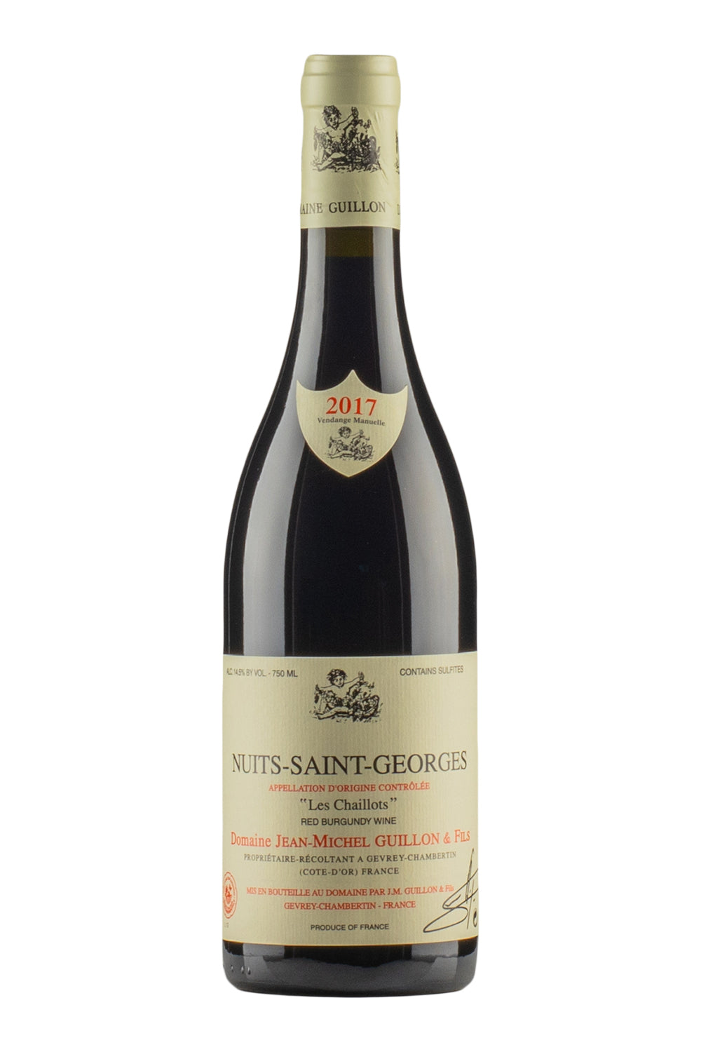 Nuits St Georges Les Chaillots Jean Michel Guillon 2017