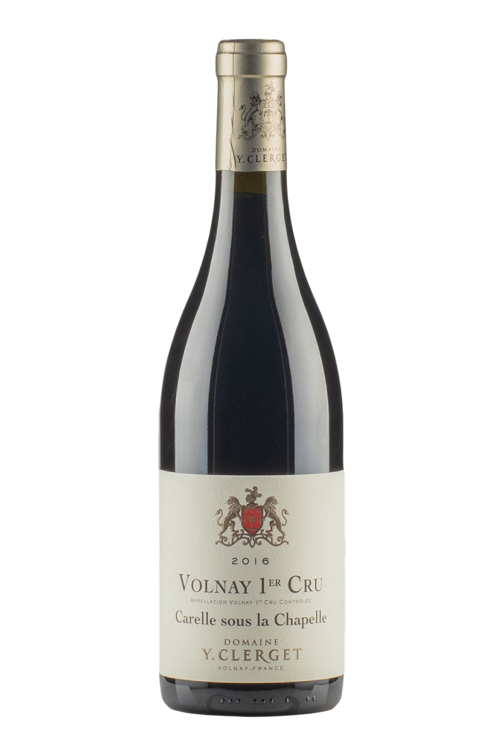 Volnay Carelle Sous la Chapelle Y. Clerget 2016