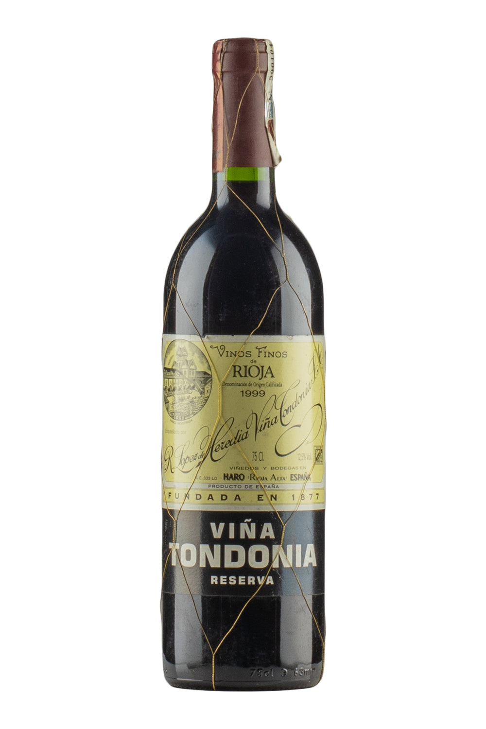 Vina Tondonia Rioja Reserva Tinto Lopez de Heredia 1999