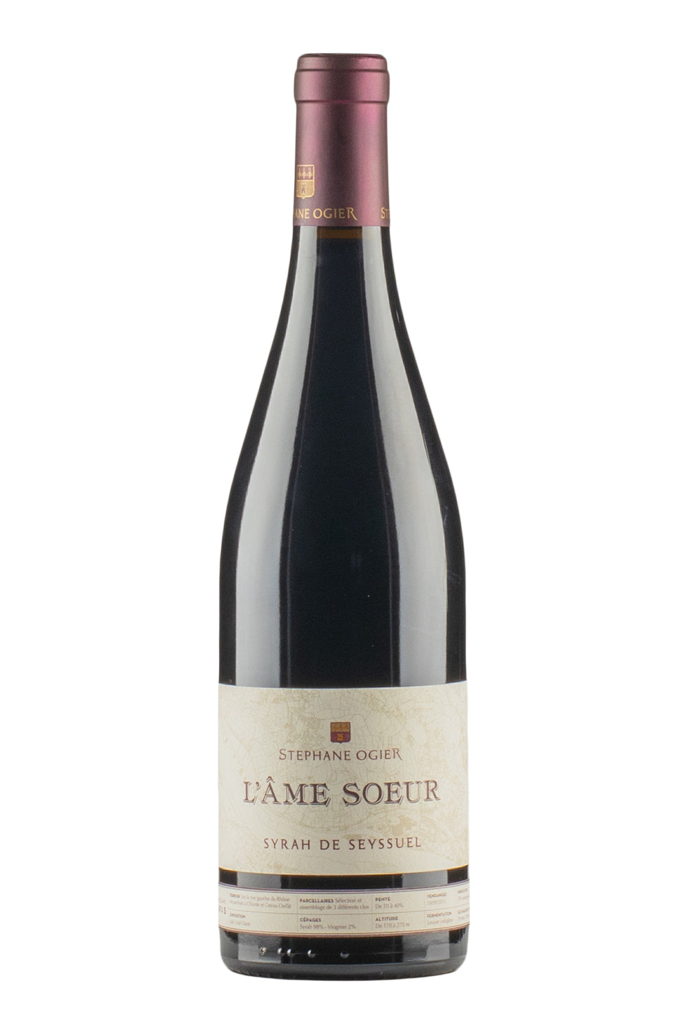 L`Ame Soeur Syrah Michel et Stephane Ogier 2015
