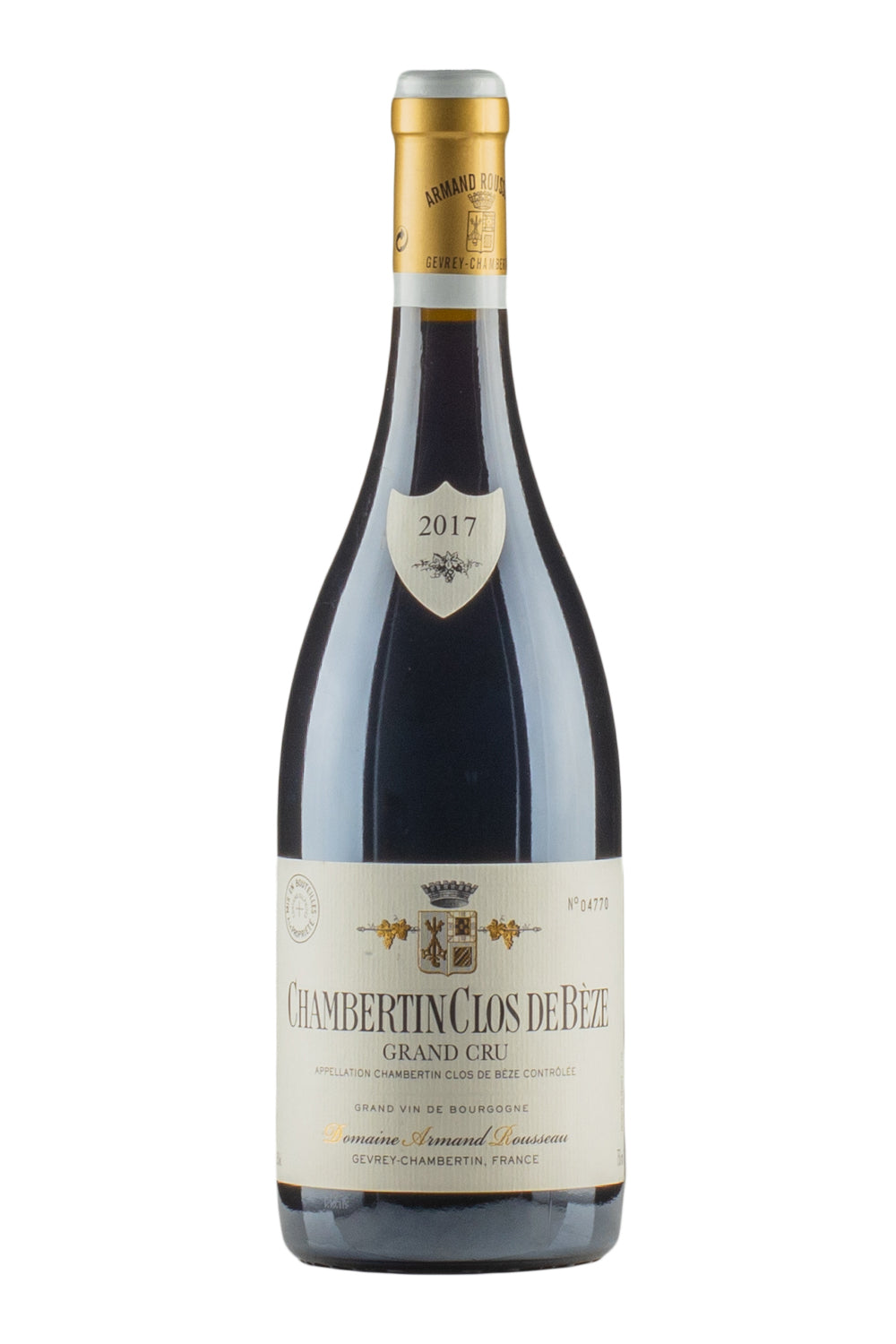 Chambertin Clos de Beze Armand Rousseau 2017