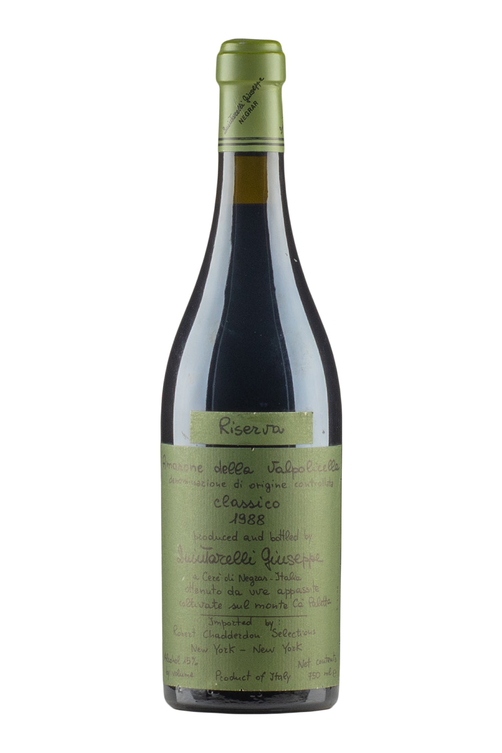 Amarone Classico Riserva Quintarelli 1988