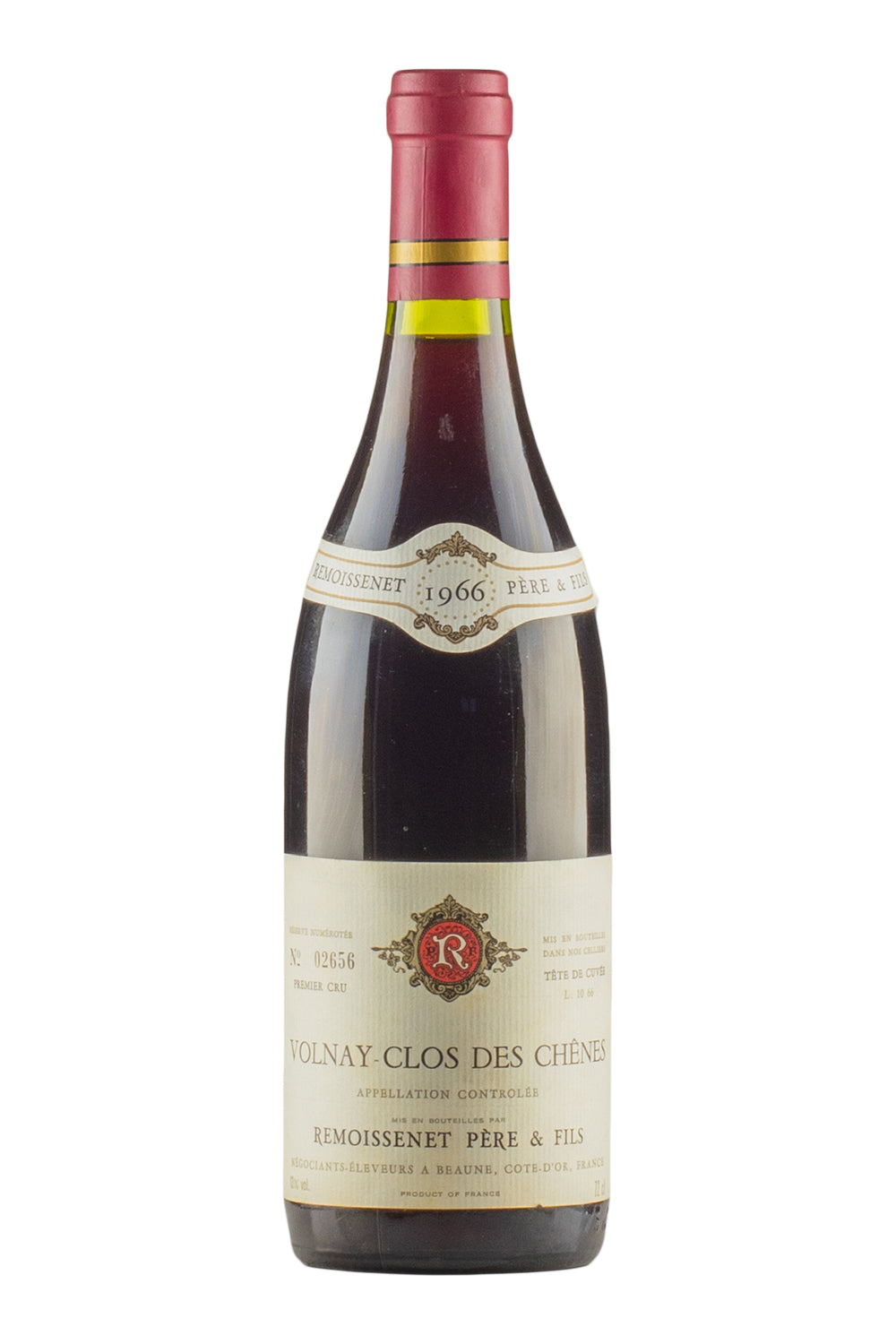 Volnay Clos des Chenes Remoissenet 1966