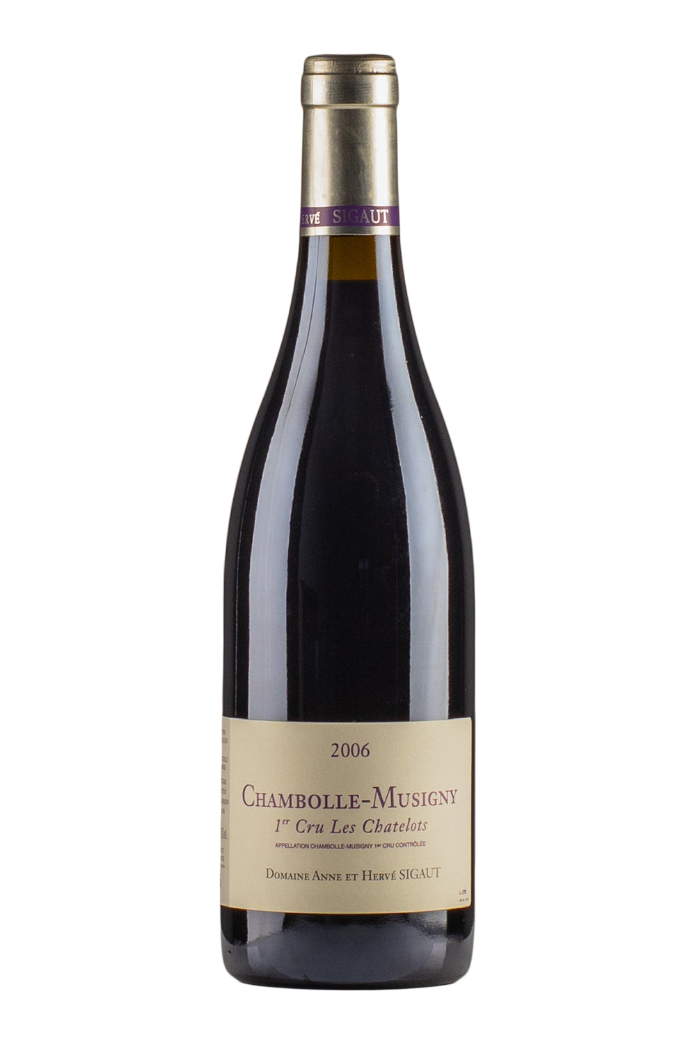 Chambolle Musigny Les Chatelots Anne et Herve Sigaut 2006