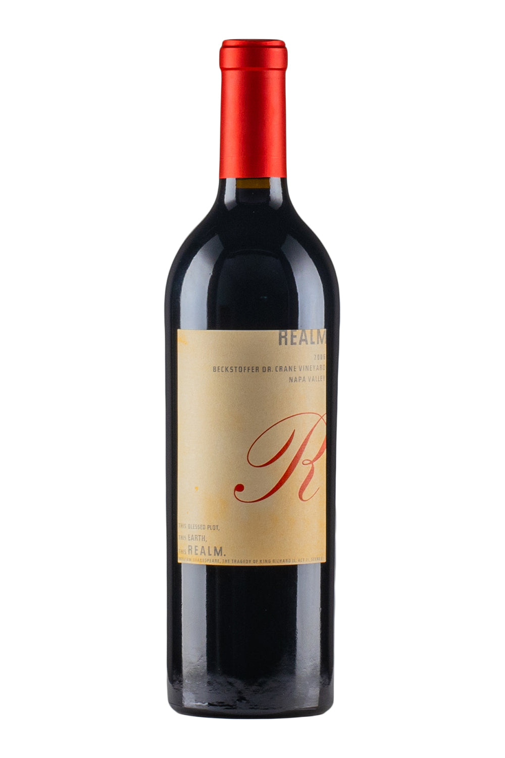 Realm Cellars Beckstoffer Dr Crane Cabernet Sauvignon 2006