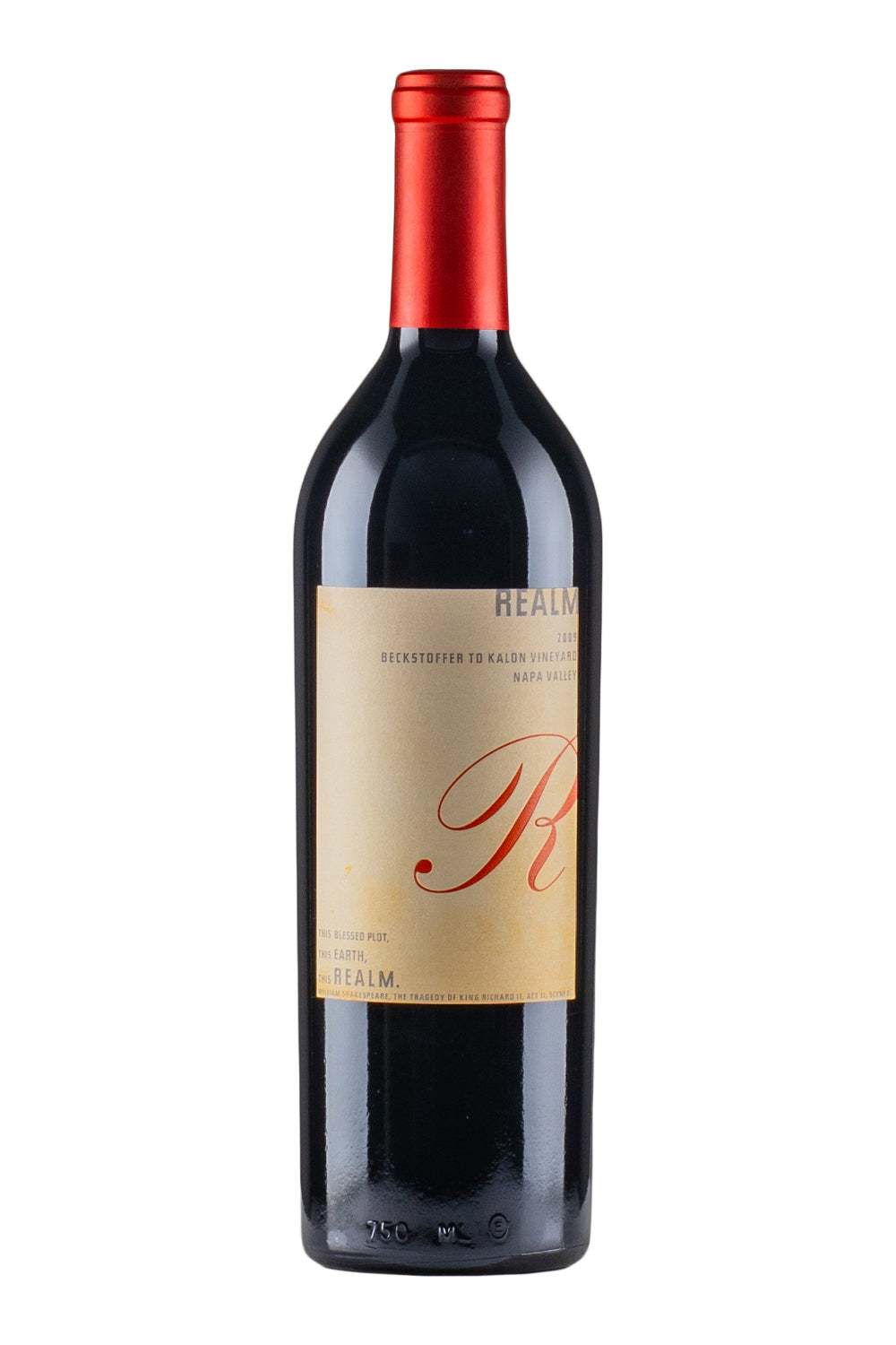 Realm Cellars Beckstoffer To Kalon Cabernet Sauvignon 2009