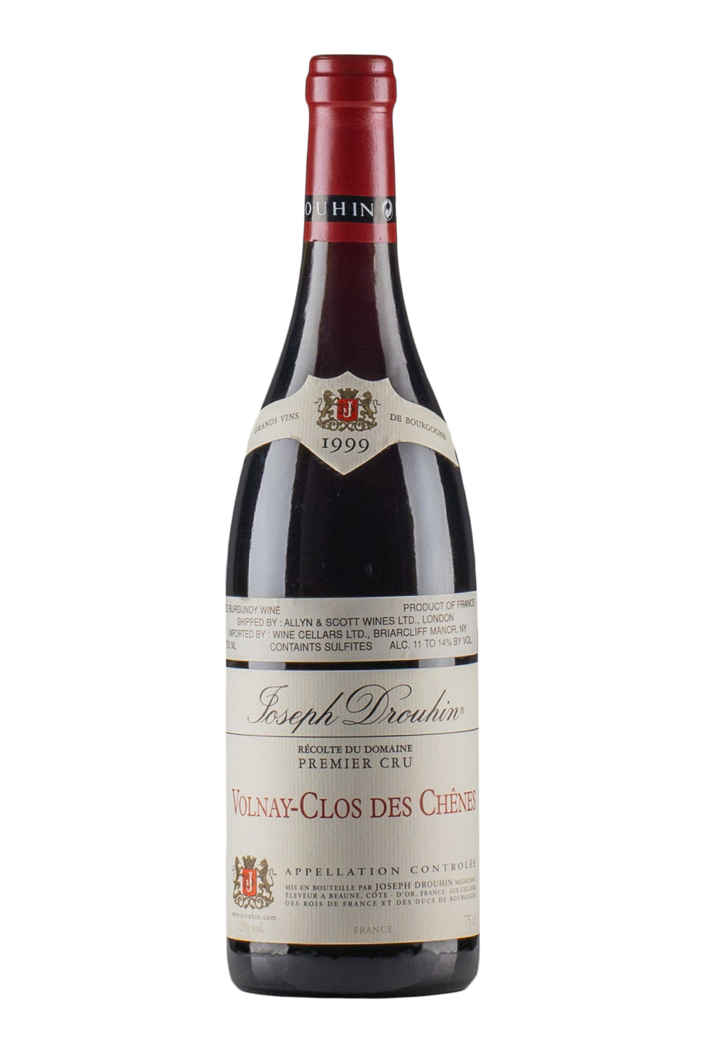 Volnay Clos des Chenes Joseph Drouhin 1999