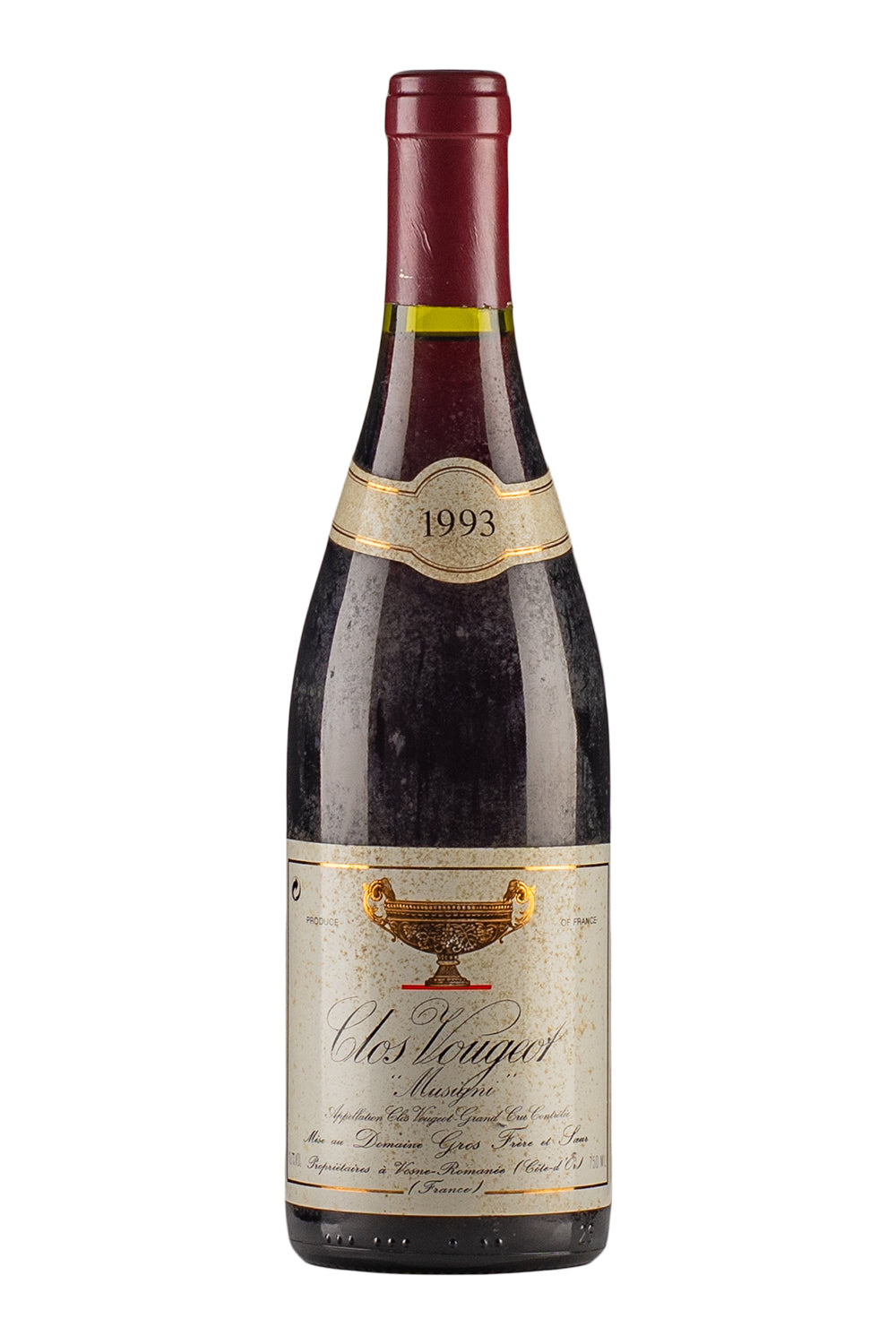 Clos Vougeot Musigni Gros Frere et Soeur 1993