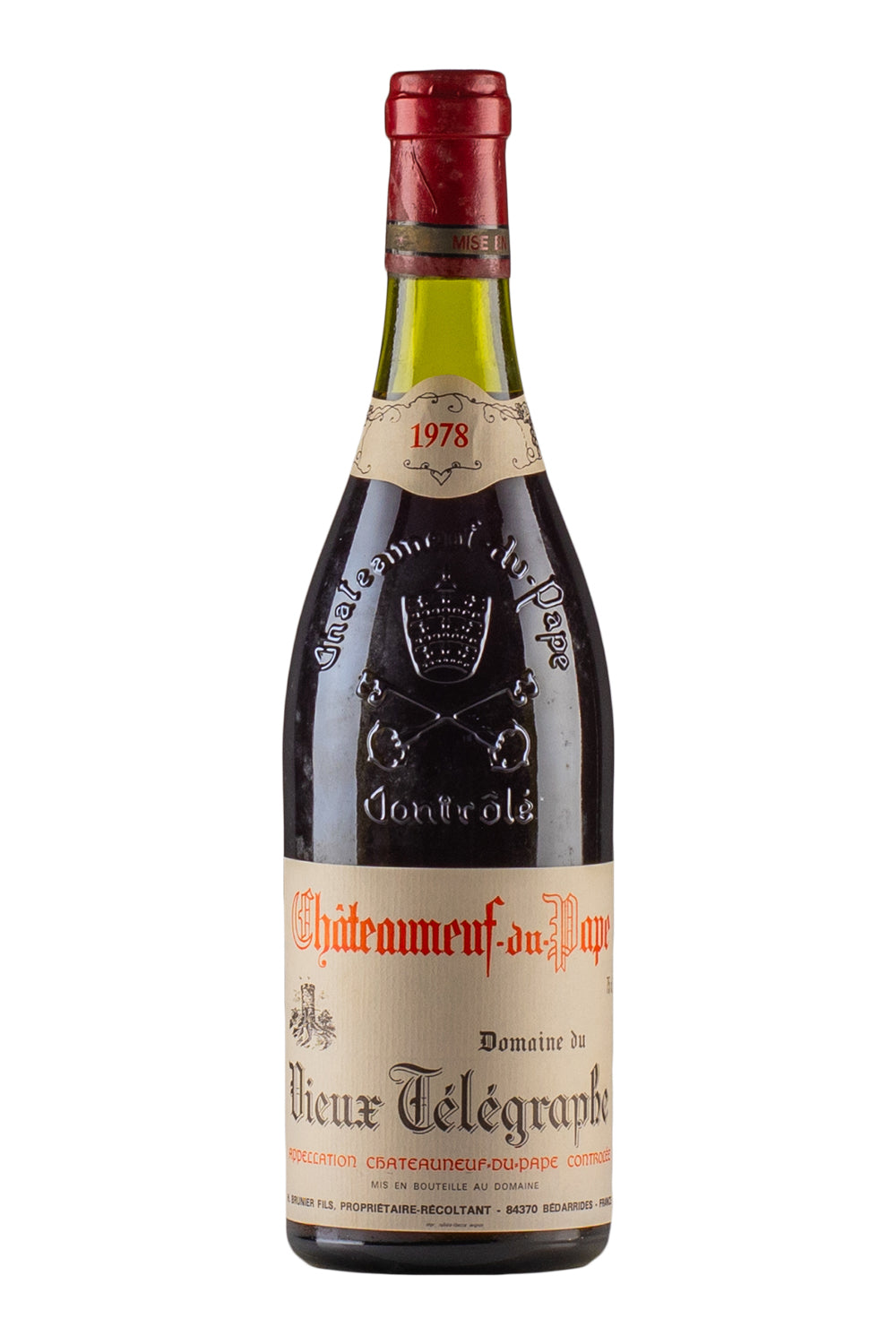 Chateauneuf du Pape Vieux Telegraphe 1978