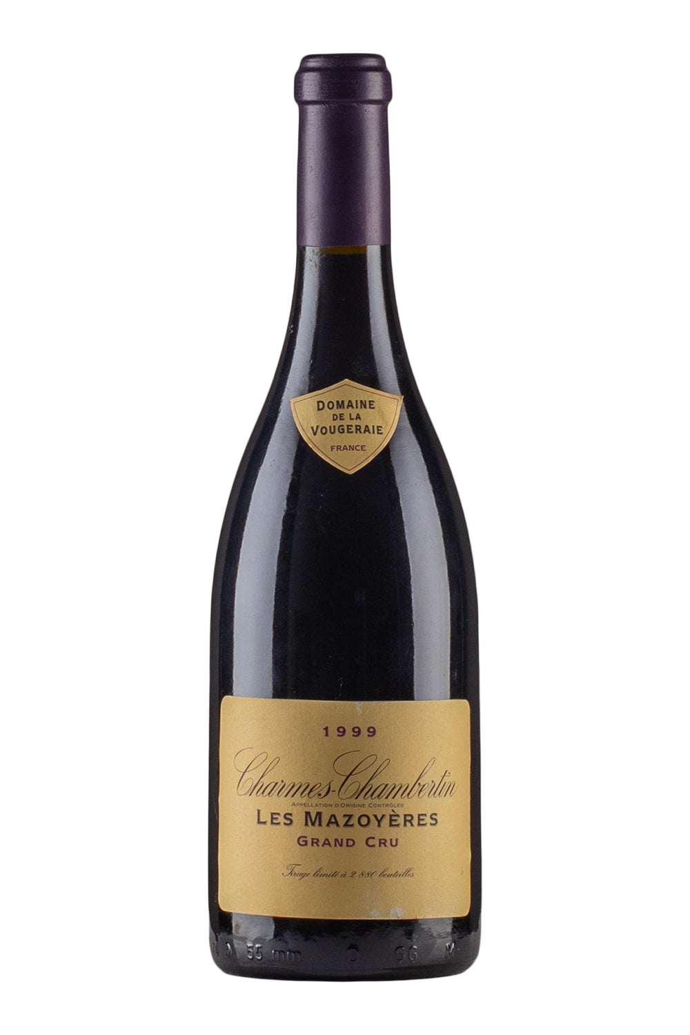 Charmes Chambertin Les Mazoyeres Vougeraie 1999