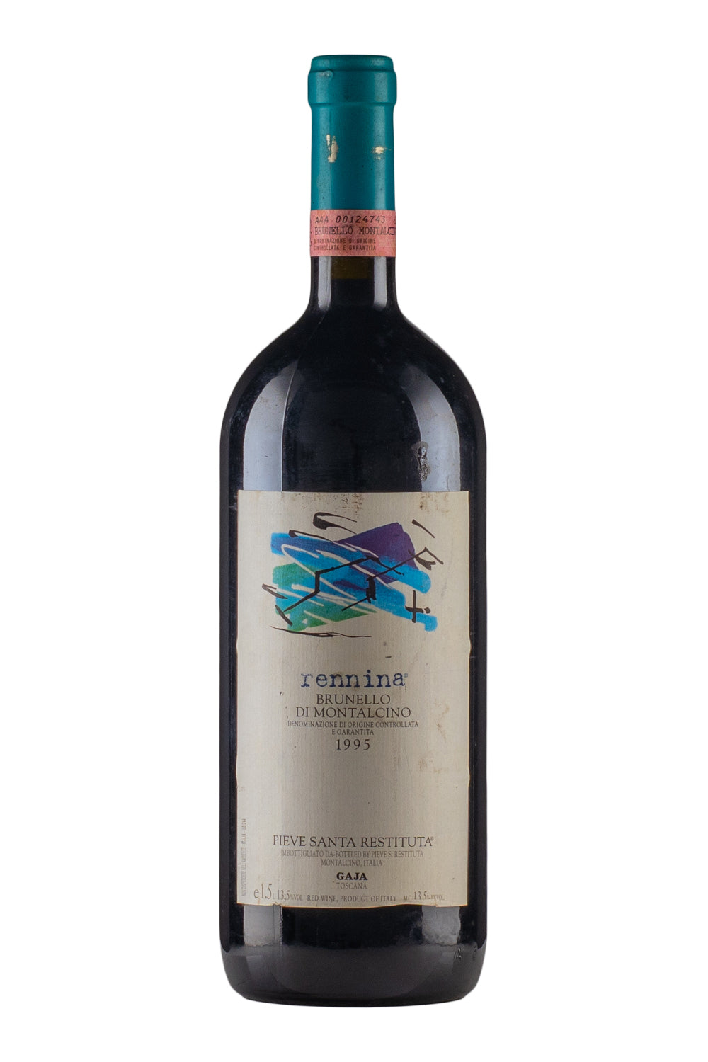 Brunello di Montalcino Rennina Gaja Pieve Santa Restituta Magnum 1995
