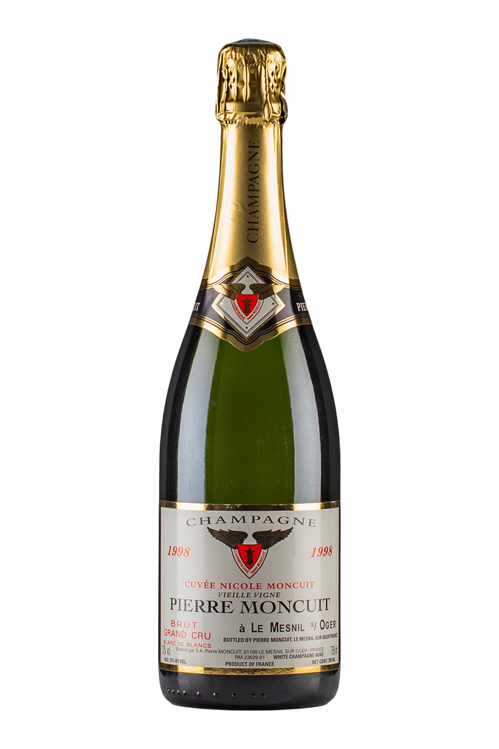 Pierre Moncuit Cuvee Nicole Moncuit 1998