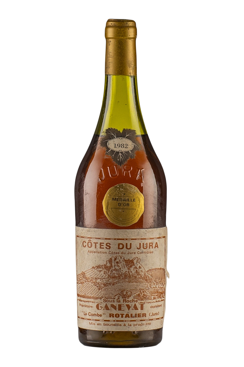 Sous la Roche La Combe Rotalier Ganevat 1982