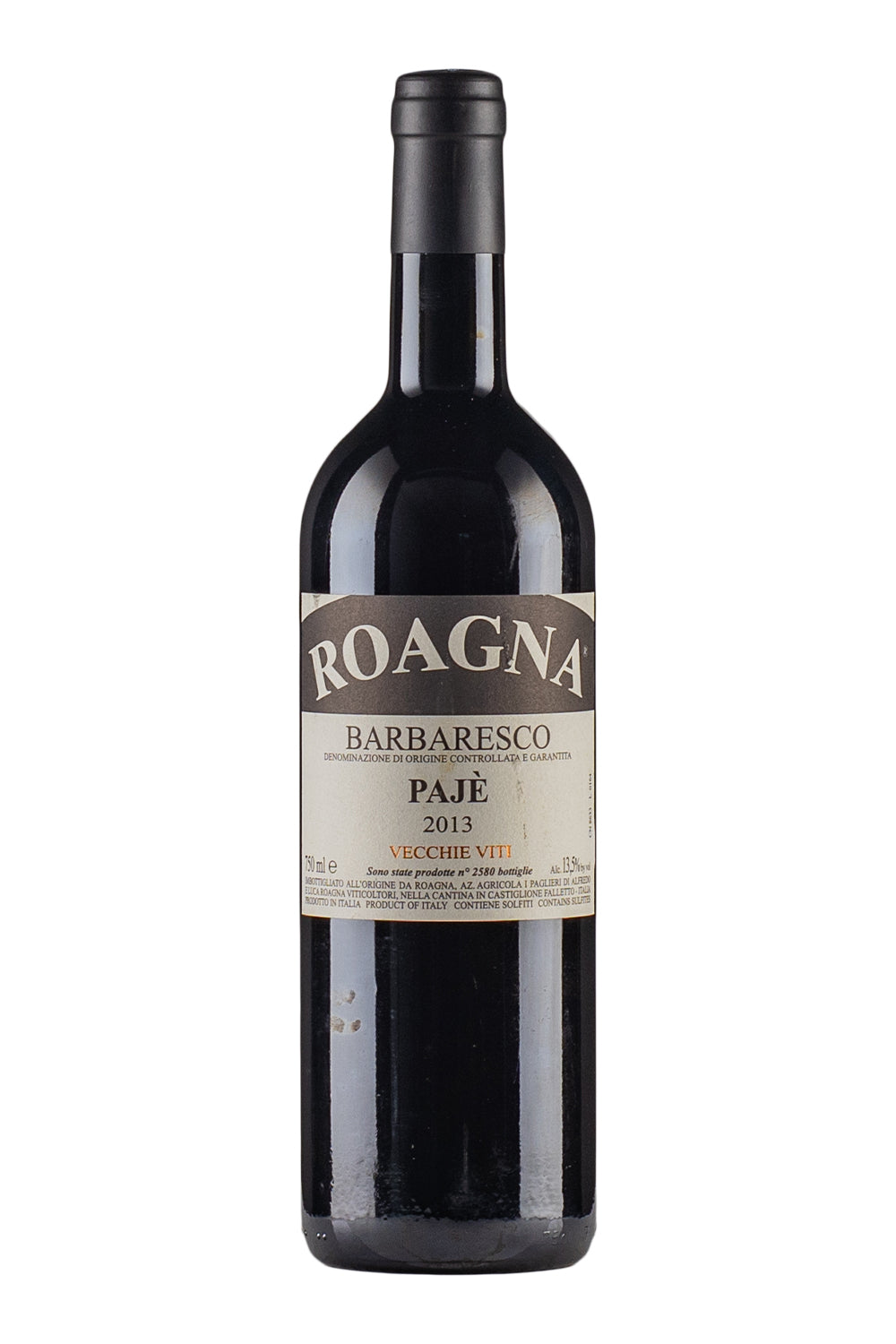 Barbaresco Paje Vecchie Viti Roagna 2013