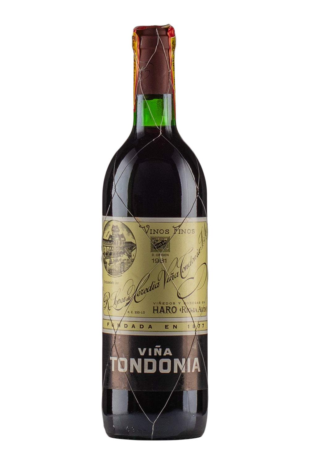 Vina Tondonia Rioja Reserva Tinto Lopez de Heredia 1981