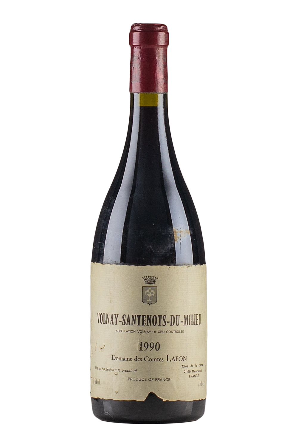 Volnay Santenots du Milieu Comes Lafon 1990