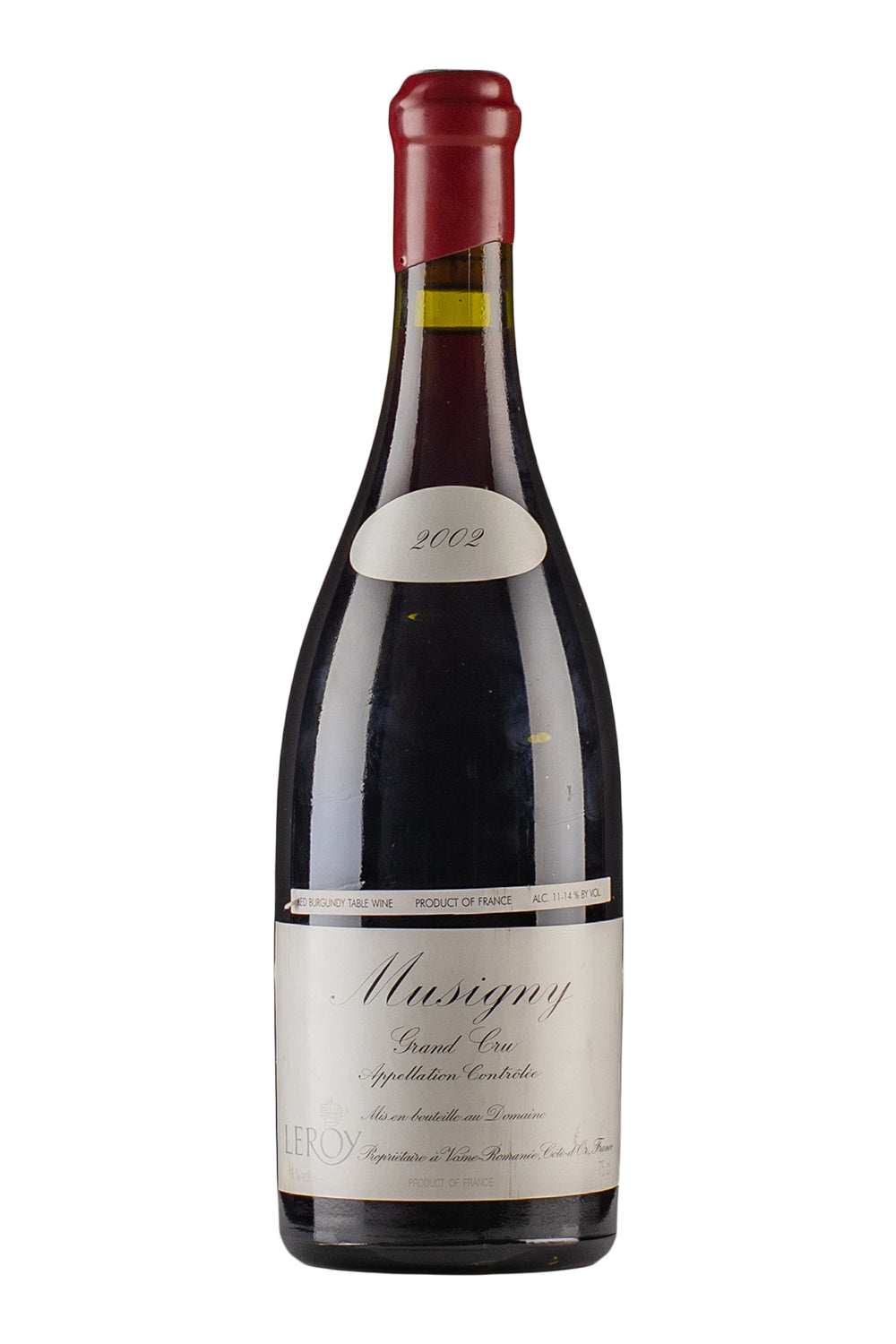Musigny Domaine Leroy 2002